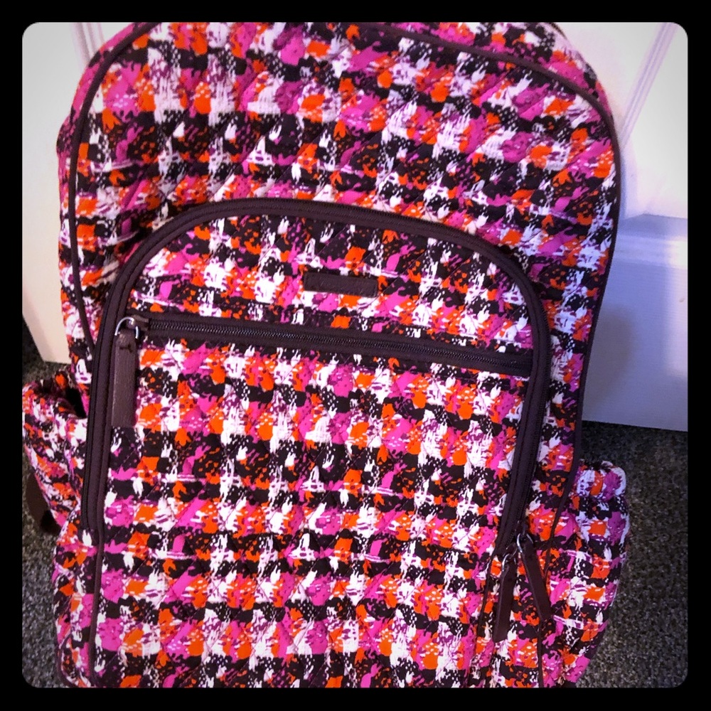 Large Back Pack 2 compartments 2 zips